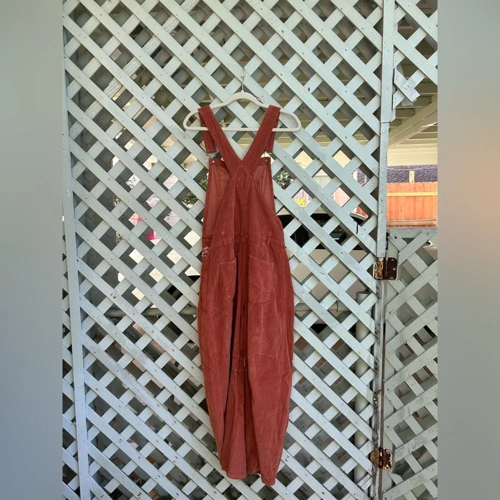 Freee people Good Luck Cord Overalls
